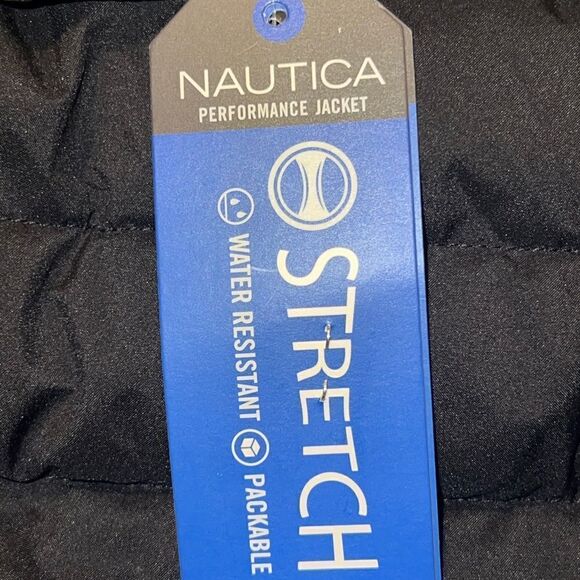 Nautica Women's Hooded Packable Short Puffer Coat Purple Tulip Q221886 Small NWT - Picture 11 of 11